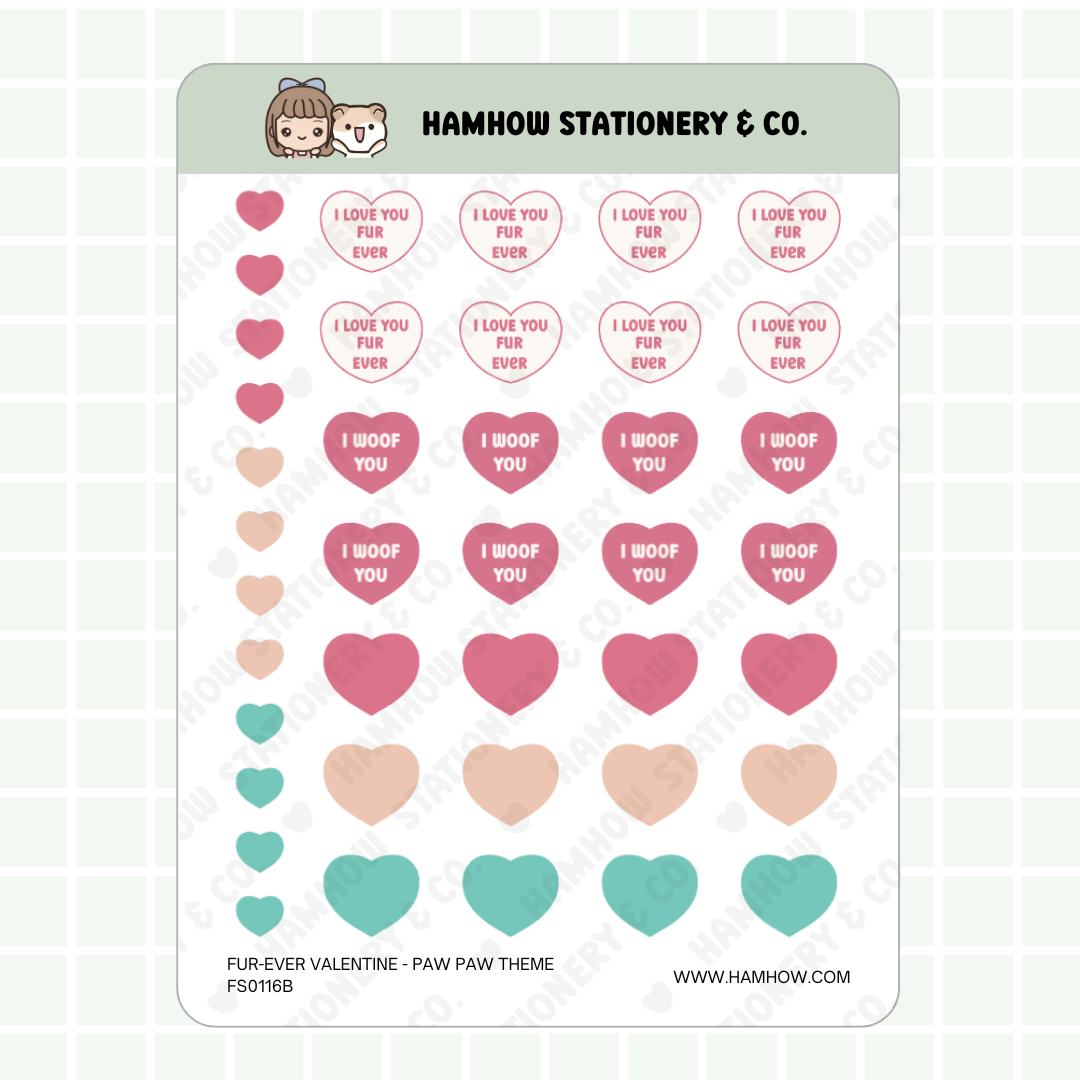 S116 - Valentine’s Day Monthly/Weekly Kit