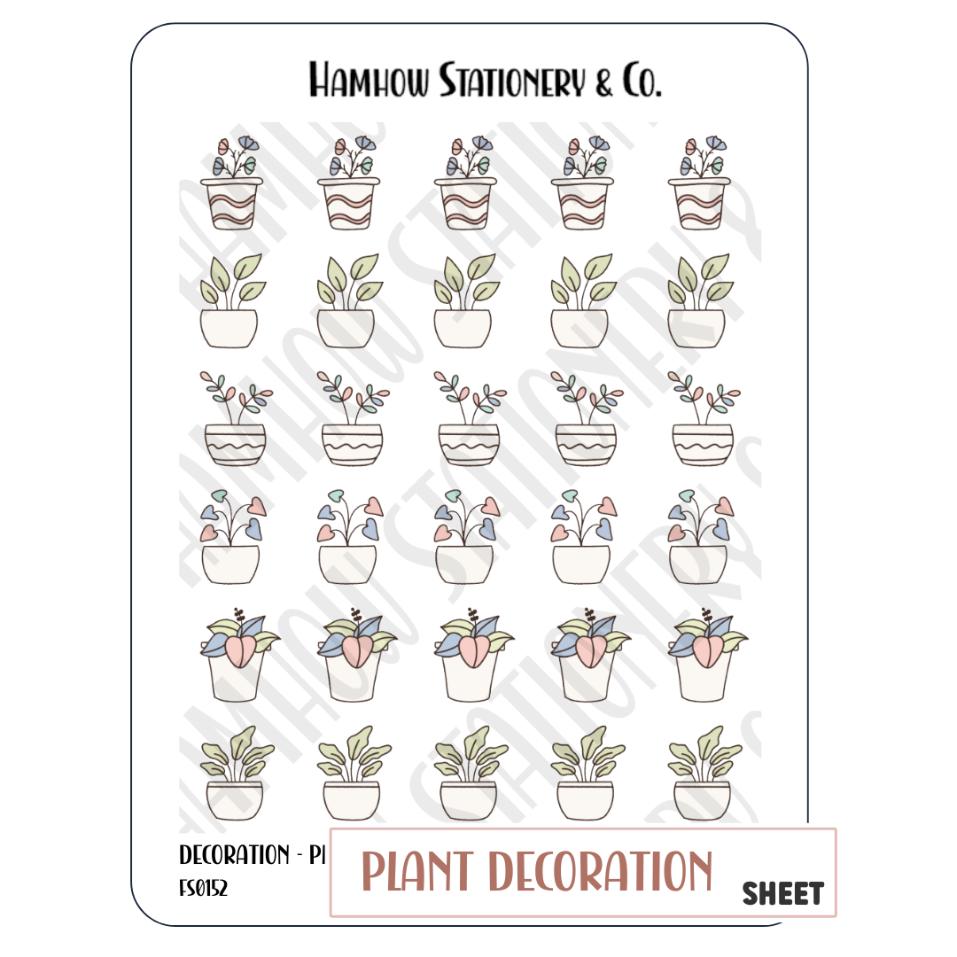 S152 - Decoration Plant Kit