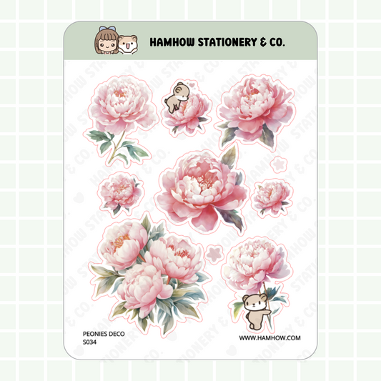 S034 - Peonies Deco